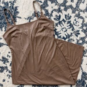 Wild Fable Faux Leather Midi Dress MEDIUM